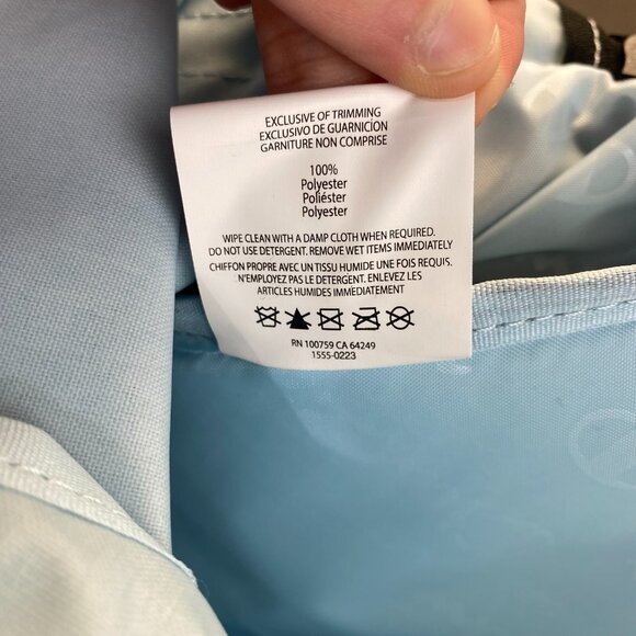 Champion 15” Backpack Navy Blue‎ cript Logo,Laptop Sleeve,Padded Straps New - Picture 8 of 16